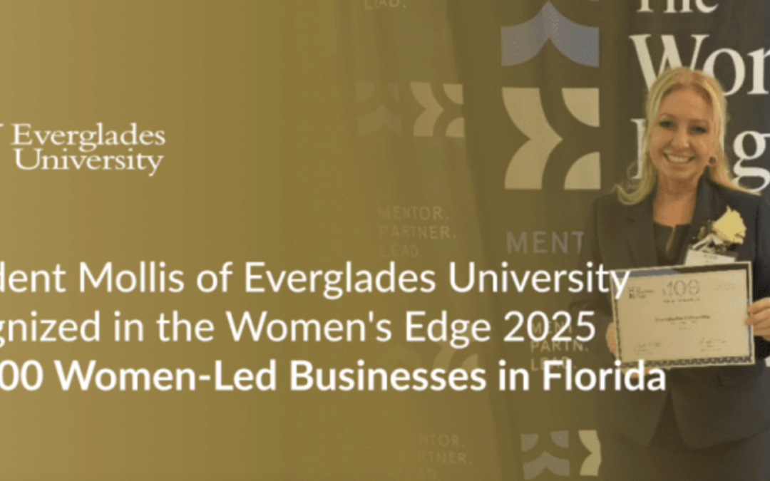 Kristi Mollis Honored in The Women’s Edge 2025 | Everglades University